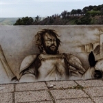 Il murales di Emanuele La Cava piazzatosi al primo posto