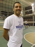 Danilo Barbaro fondatore e giocatore-allenatore della New Volley Lucera