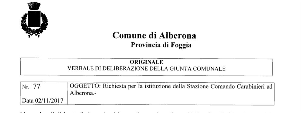 'Ad Alberona serve una Stazione dei Carabinieri'. La bomba al bancomat, i furti di auto e negli appartamenti: il sindaco 'Episodi gravi'