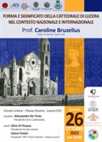 Al Circolo Unione  una  conferenza sulla  Cattedrale di Lucera  nel contesto nazionale e internazionale